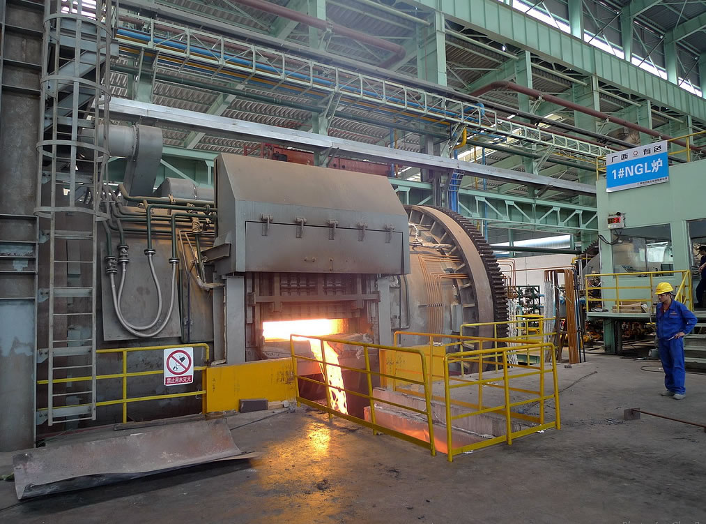 Copper flash furnace