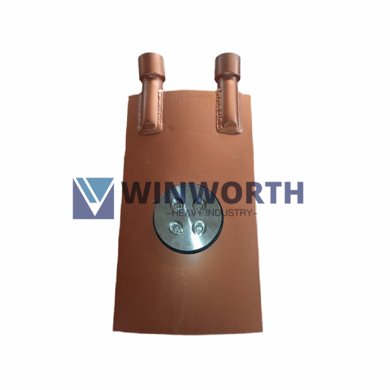 Copper contact shoes for SAF Furnace